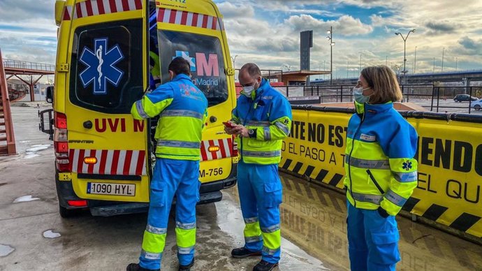 Accidente en un rocódromo de Alcorcón