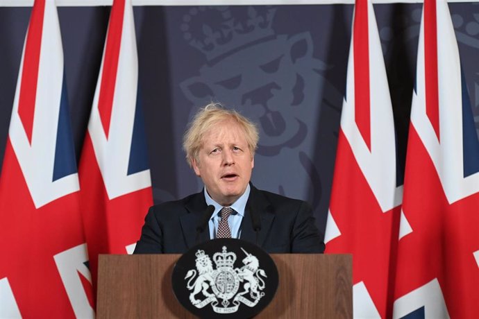 Boris Johnson, primer ministro de Reino Unido