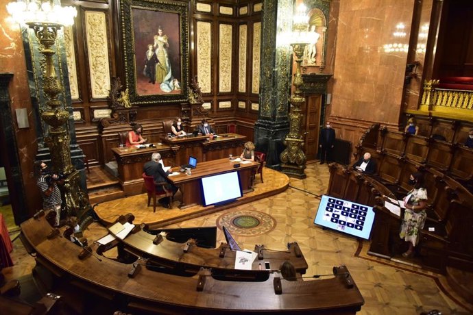 Pleno del Ayuntamiento de Barcelona