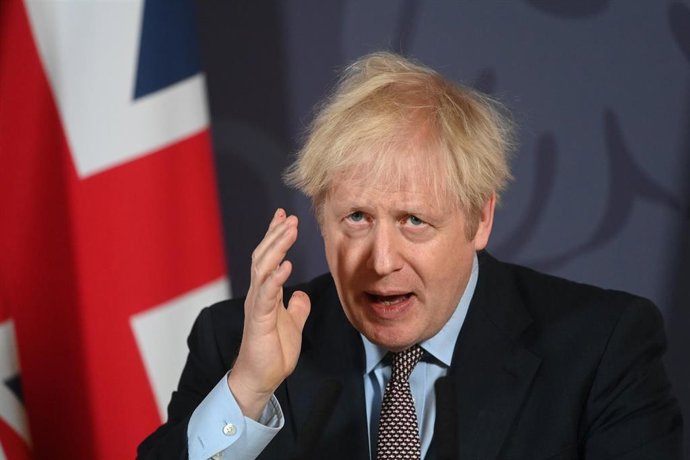 El primer ministro de Reino Unido, Boris Johnson