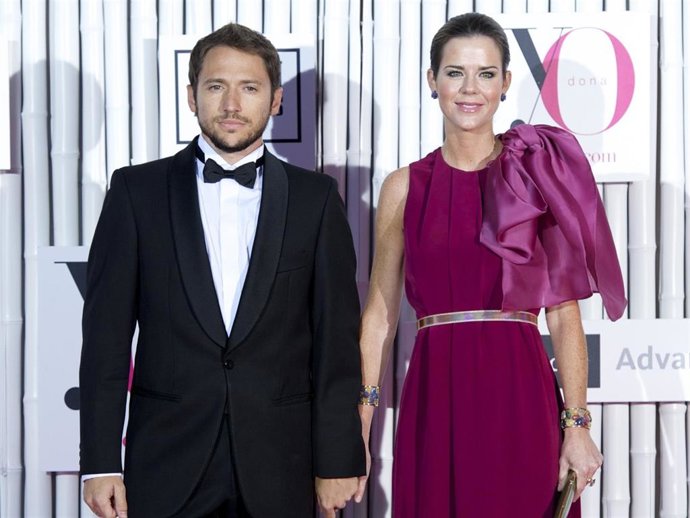 Manuel Martos and Amelia Bono attend 'IX International Yo Dona Awards' at Zarzuela Hippodrome on June 24, 2014 in Madrid, Spain.