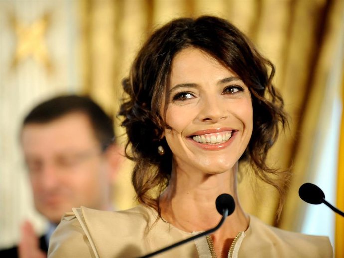 Spanish actress Maribel Verdu receives  the National Cinematography Award at Hotel Maria Cristina on September 19, 2009 in San Sebastian, Spain.