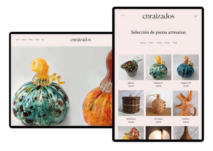 Enraizados', la página web de dos hermanos toledanos que difunde la diversidad cultural de los artesanos.