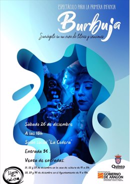 El Ayuntamiento de Quinto organiza actividades culturales "seguras" y para todos los públicos en Navidad.