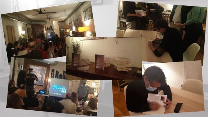 Presentación de 'Los dedos en Tokio', de Fernando Portolés, en Madrid