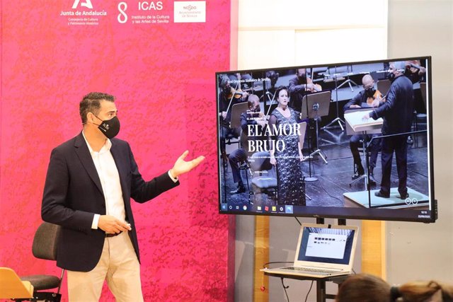 Imagen de archivo de la iniciativa de la Real Orquesta Sinfónica de Sevilla de una nueva plataforma audiovisual de videos bajo demanda, que ha utilizado en la recaudación para el comedor social de Triana.