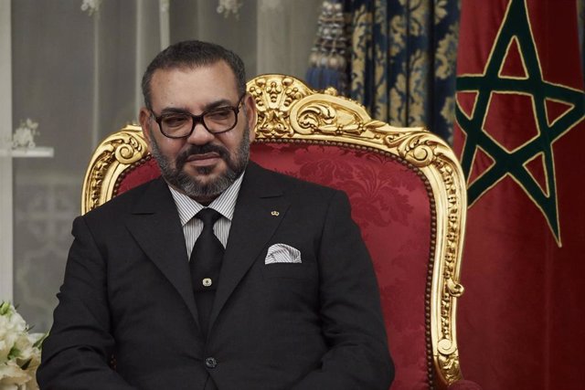 El rey Mohamed VI de Marruecos