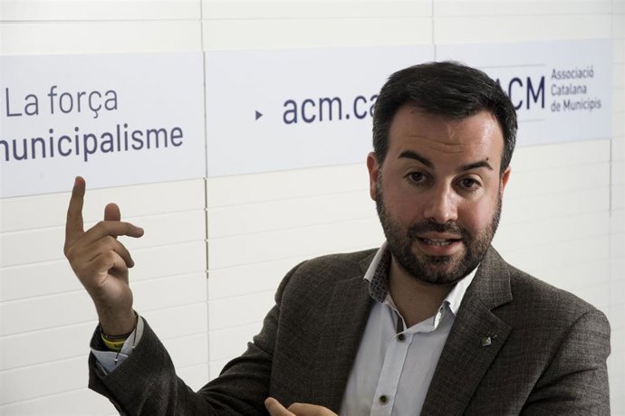 El presidente de la ACM, Lluís Soler, durante la entrevista