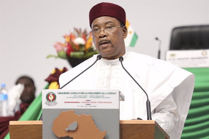 El presidente de Níger, Mahamadou Issoufou