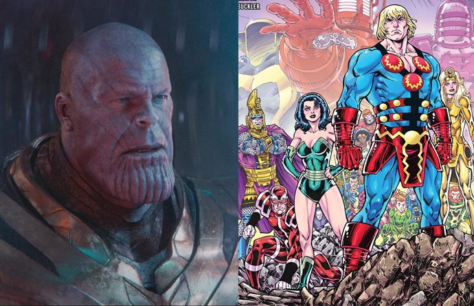 Revelada la conexión entre Thanos y Los Eternos