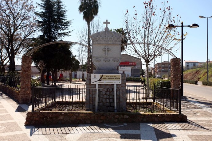 Entrada al municipio de Calamonte