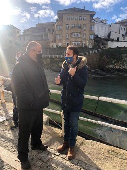 Alvaro Queipo, en Tapia de Casariego