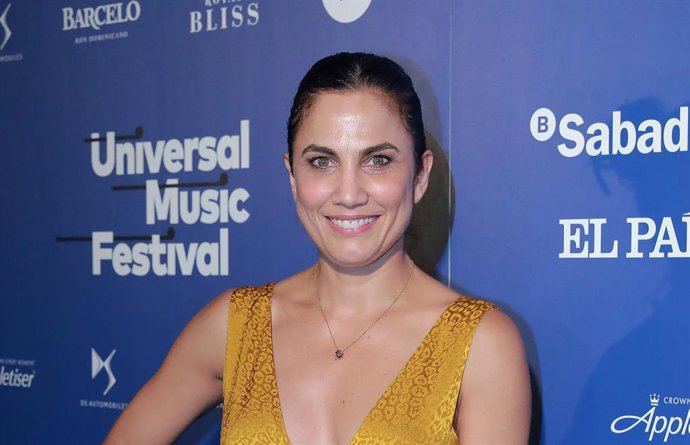 Toni Acosta en el concierto de Jaime Cullum en el Teatro Real