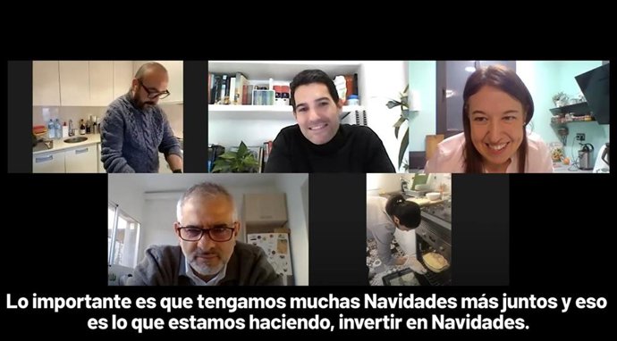 Arrimadas celebra San Esteban por videconferencia con otros dirigentes de Cs y llama a "invertir en Navidades".