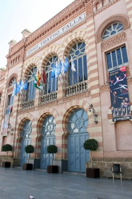 Imagen del exterior del Gran Teatro Falla de Cádiz.