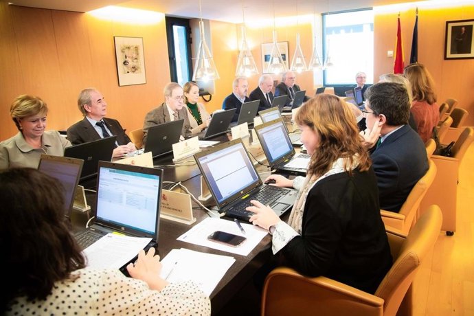 Reunión de la Junta Electoral Central en el Congreso 