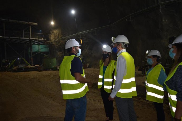 La Junta respalda el proyecto de diversificación de la mina de Órgiva, en imagen de archivo