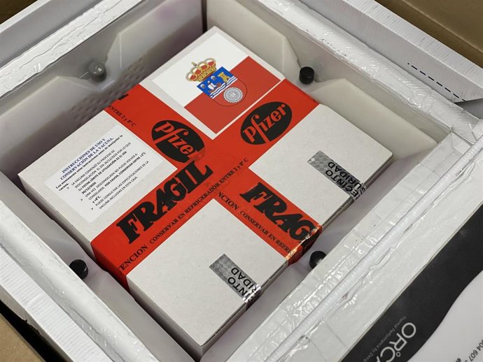 Primeras vacunas contra el Covid llegadas a Cantabria