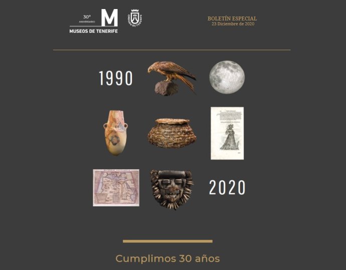 Museos de Tenerife saca un boletín especial por su 30 aniversario