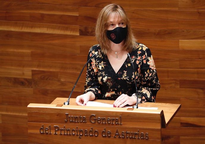 La consejera de Hacienda, Ana Cárcaba