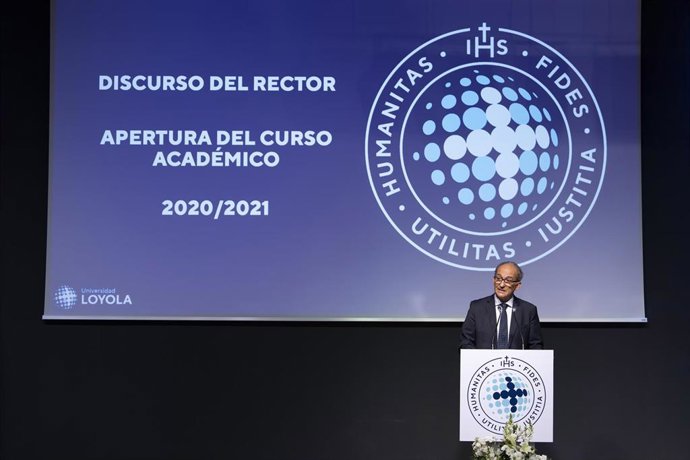 El rector de la Universidad Loyola, Gabriel Pérez Alcalá, en una imagen de archivo.