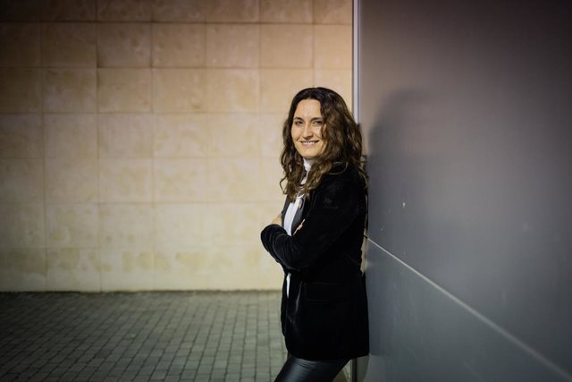 Laura Vilagrà durant l'entrevista d'Europa Press