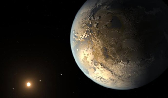 Exoplaneta similar a la joven Tierra