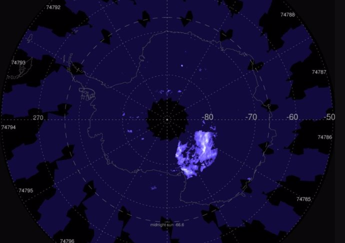 Estas imágenes de AIM abarcan del 8 al 19 de diciembre de 2020, comenzando con las primeras observaciones de AIM de la temporada de nubes noctilucentes en la Antártida