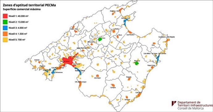 Zonificación del PECMA.