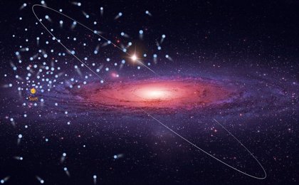 Docenas de nuevas estrellas a velocidad de escape de la galaxia