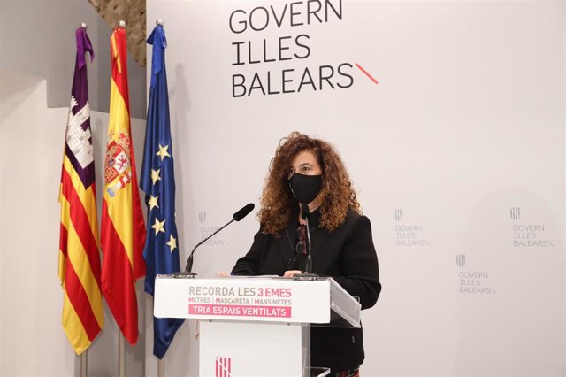 La portavoz del Govern, Pilar Costa.