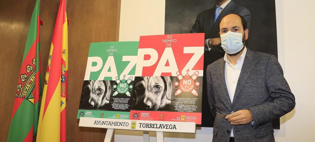 Torrelavega solo permitirá el uso de pirotecnia en Nochevieja de 00.00