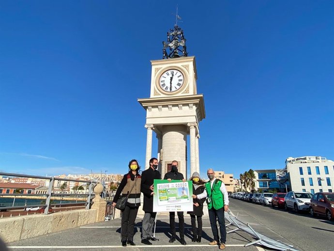 La Torre-Reloj del Port de Tarragona saldrá en 5,5 millones de cupones de la ONCE