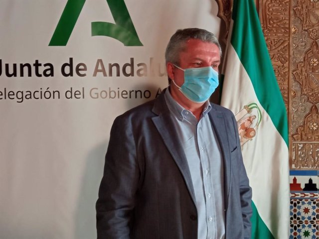 El delegado de Salud y Familias en Almería, Juan de la Cruz Belmonte