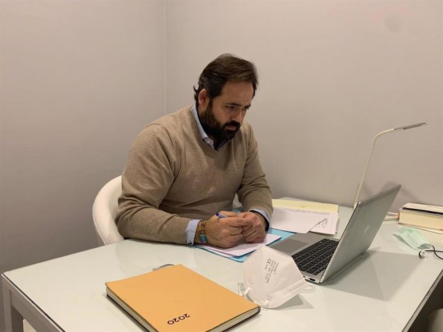 El presidente del PP, Paco Núñez,