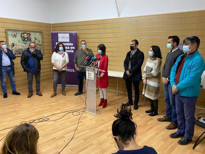 Martina Velarde, secretaria general de Podemos Andalucía