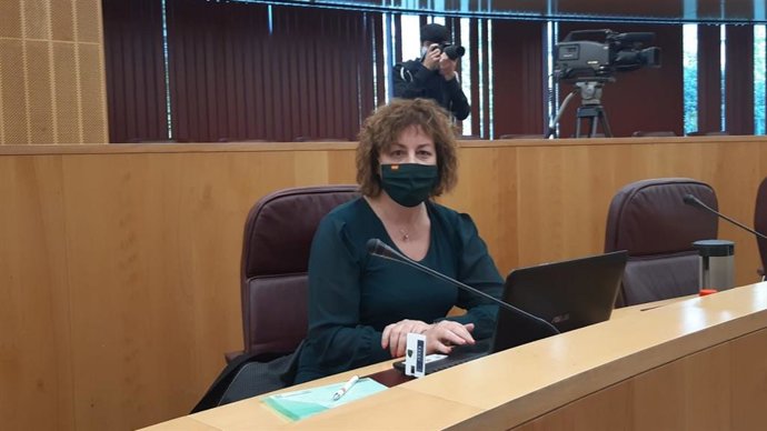La diputada provincial de Vox en Granada, Cristina Jiménez.