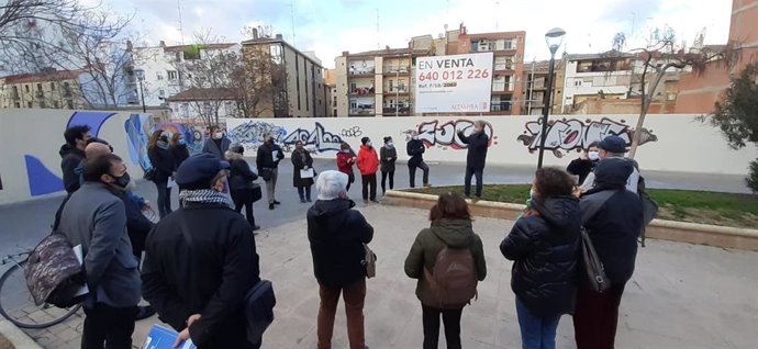 ZeC organiza un paseo ciudadano por Pignatelli- Zamoray para recoger opiniones del plan de regeneración