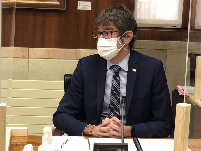 El alcalde de Vitoria Gorka Urtaran ha comparecido este martes ante la Comisión de Acción por el Clima y Zona Rural del Ayuntamiento