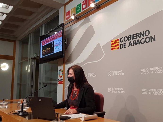 La directora general de Promoción e Innovación Agroalimentaria del Gobierno de Aragón, Carmen Urbano