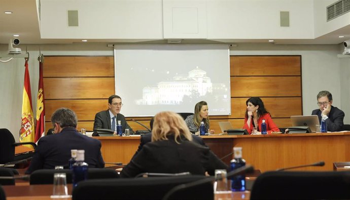 Comisión de despoblación Cortes, en una de sus sesiones del pasado otoño