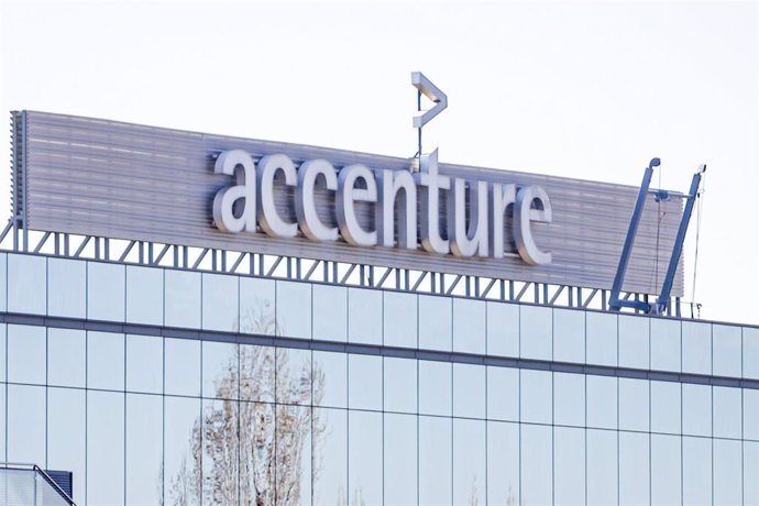 Sedes de la empresa Accenture en el Parque Empresarial La Finca de Pozuelo de Alarcón, en Madrid.