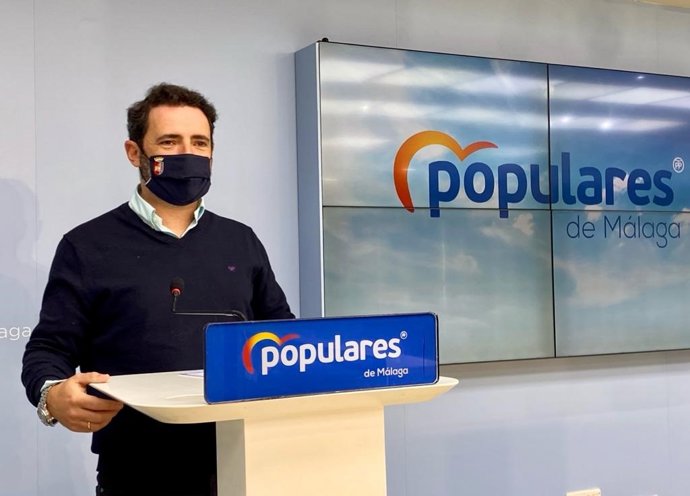 El coordinador general del Partido Popular de Málaga, José Ramón Carmona,