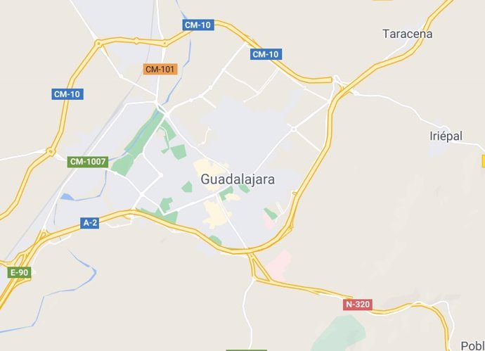 Imagen de Guadalajara en Google Maps