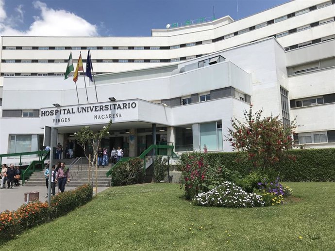 Imagen de archivo del Hospital Macarena, objeto de obras para su adaptación a las exigencias del Covid.