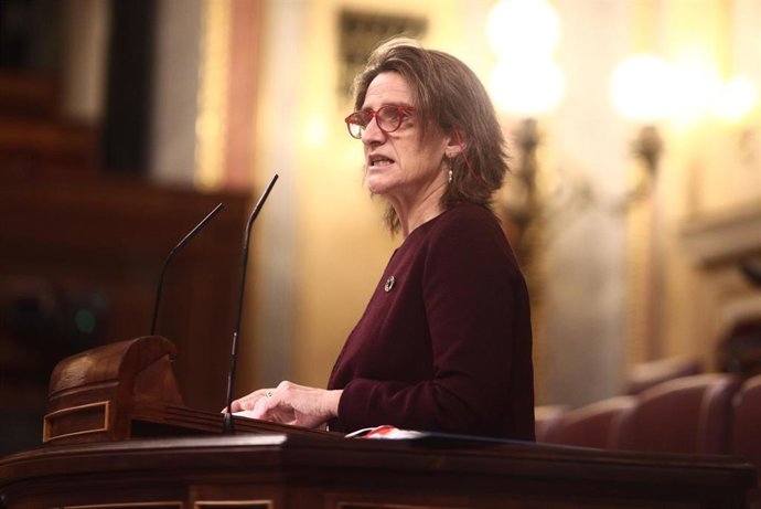 La vicepresidenta cuarta y ministra para la Transición Ecológica, Teresa Ribera