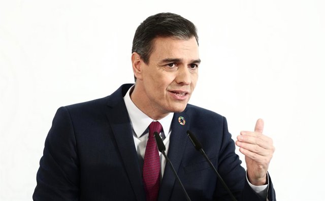El president del Govern espanyol, Pedro Sánchez. Madrid (Espanya), 29 de desembre del 2020. 