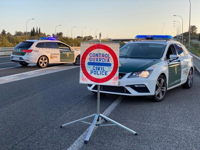 Imagen de recurso de un control de la Guardia Civil