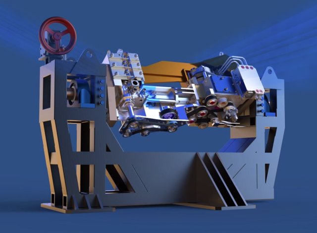 Ooak Ridge está diseñando un motor de investigación neutrónica para evaluar nuevos materiales y diseños para vehículos avanzados