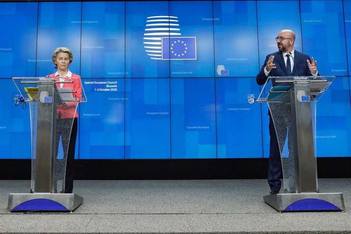 Ursula Von der Leyen y Charles Michel